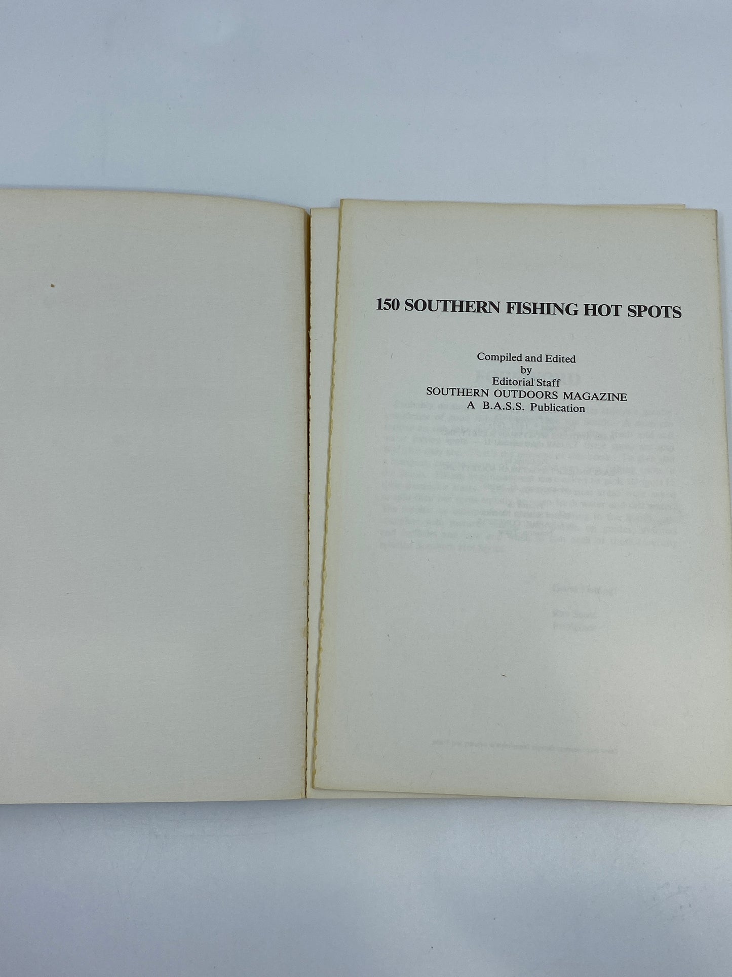 150 Southern Fishing Hot Spots - loose pages
