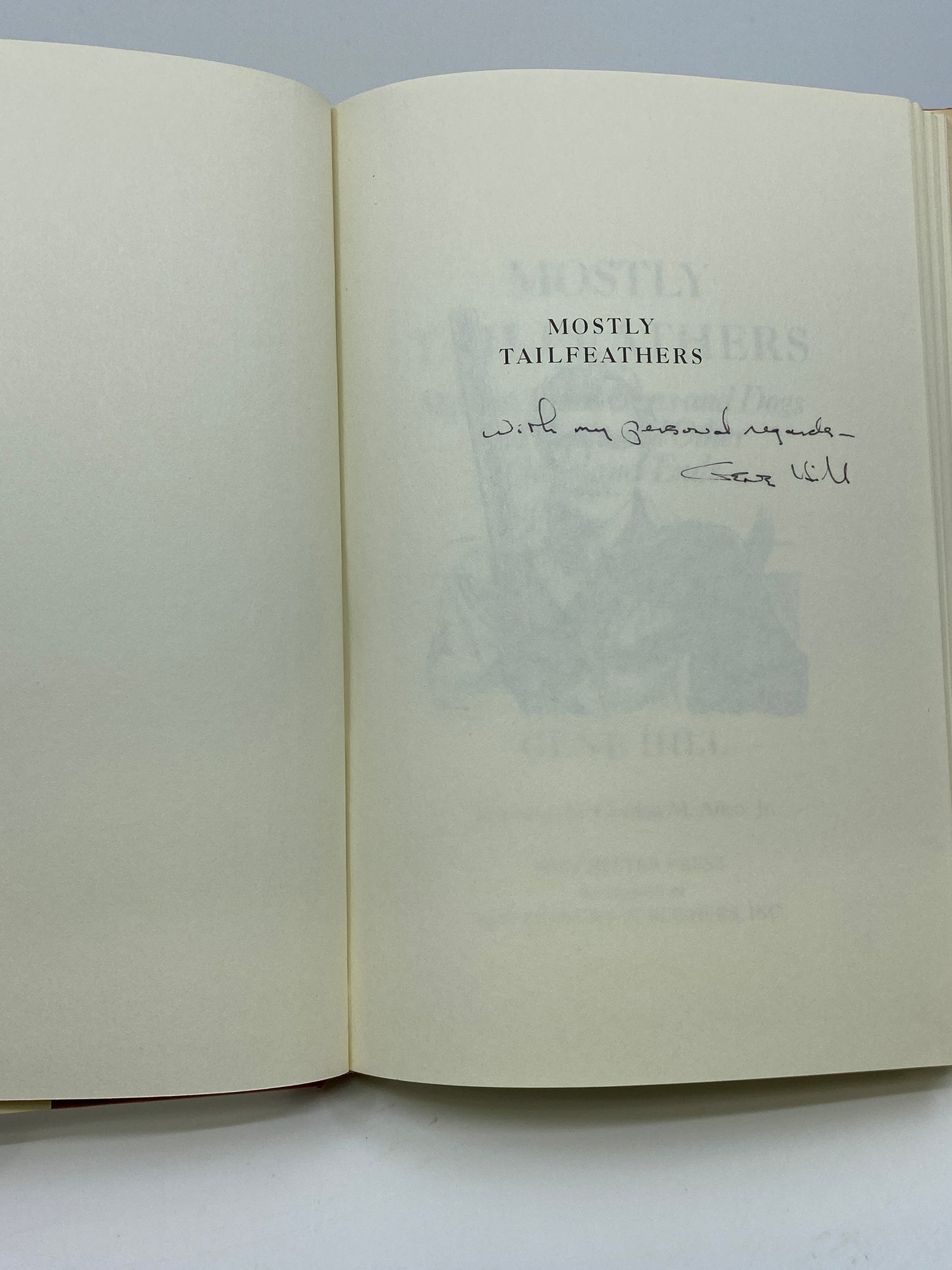 Mostly Tailfeathers - Signed