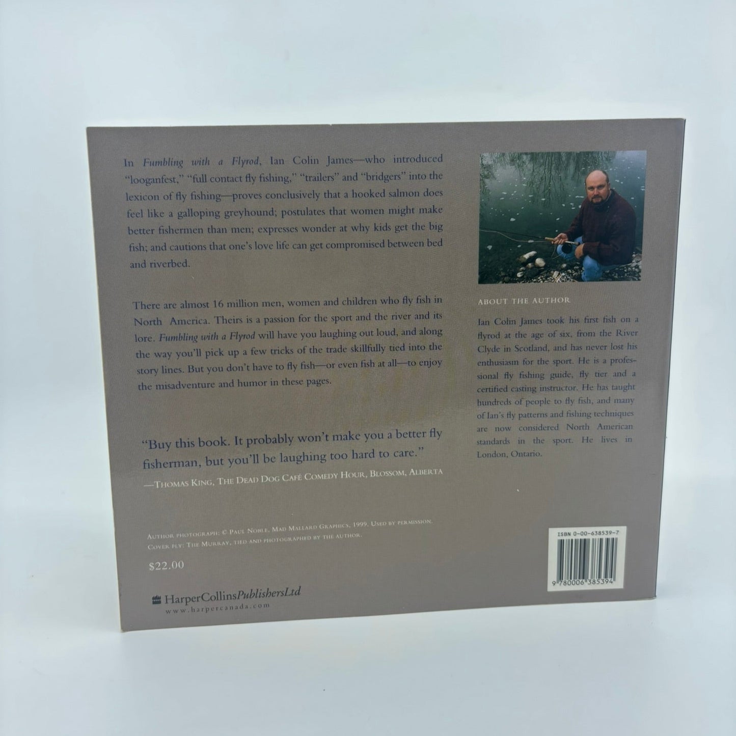 Fumbling with a Flyrod - Signed