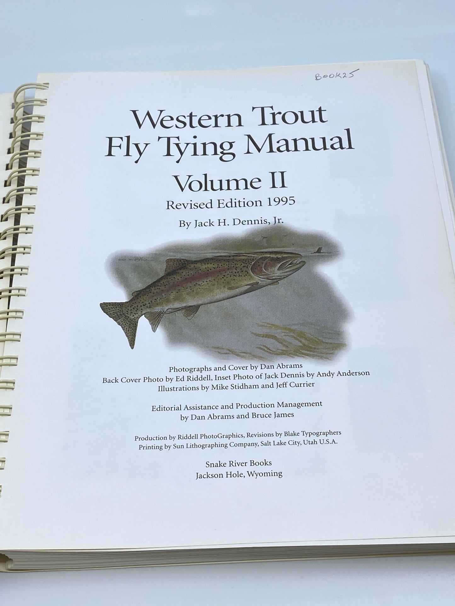 Western Trout Fly Tying Manual: Volume II Revised Edition