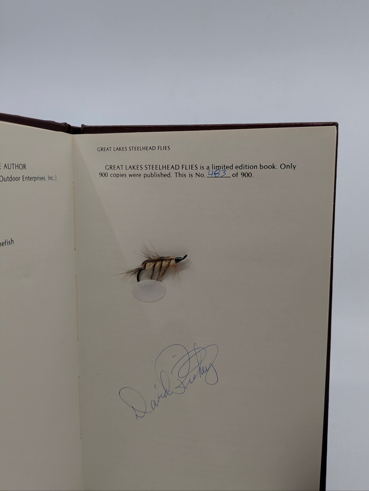 Great Lakes Steelhead Flies - Signed