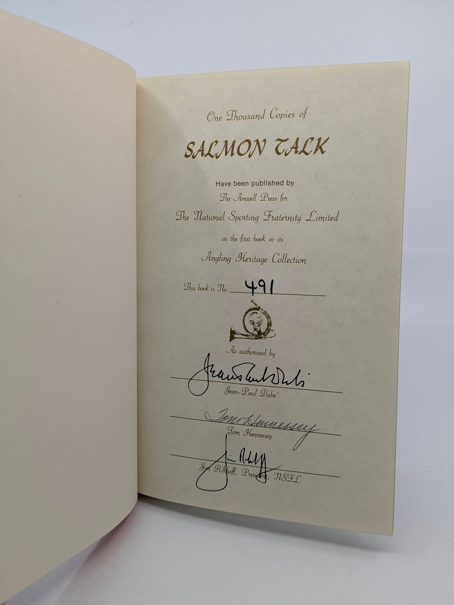 Salmon Talk - Signed