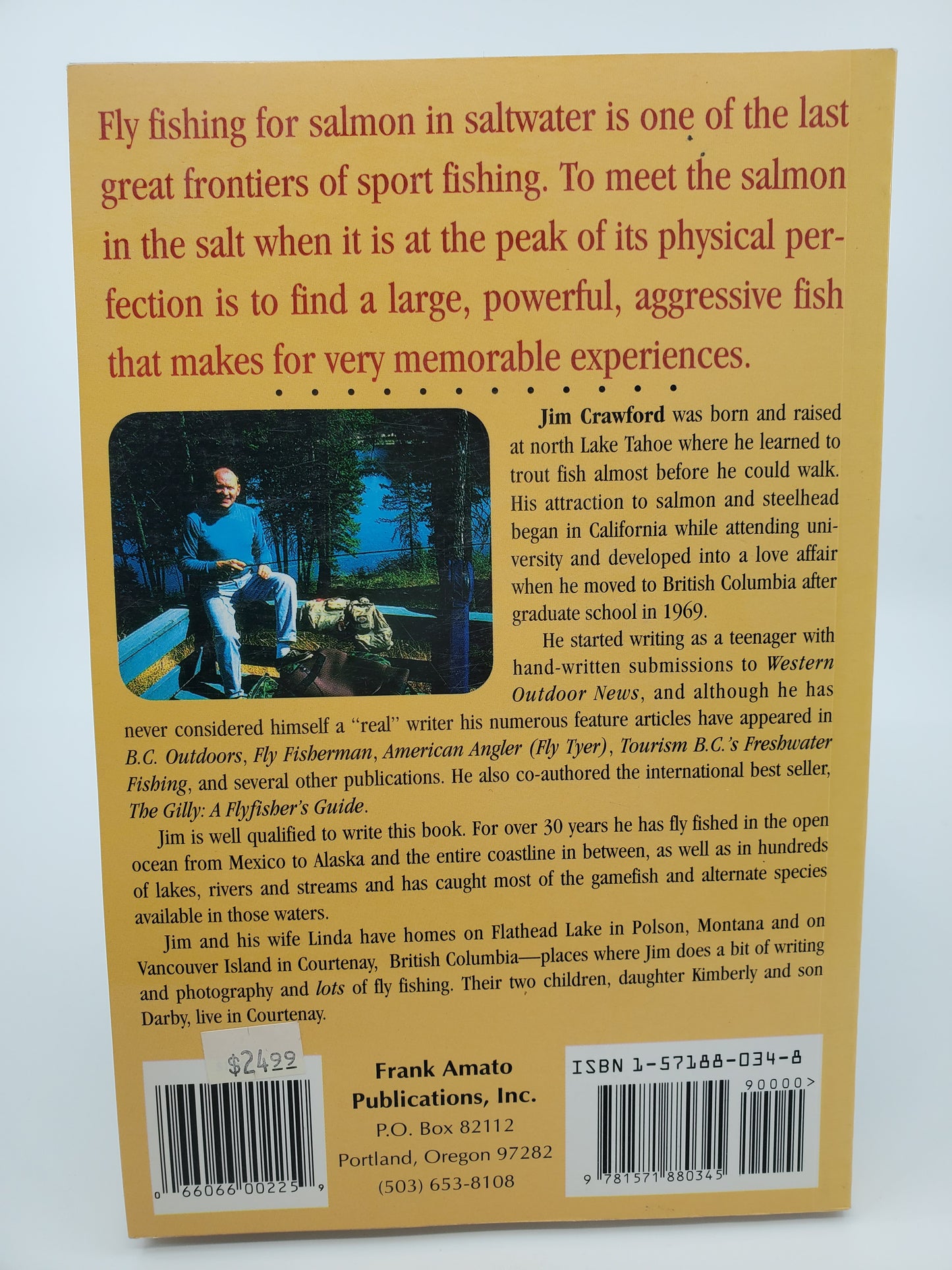 Salmon to a Fly: Fly Fishing for Pacific Salmon In the Open Ocean