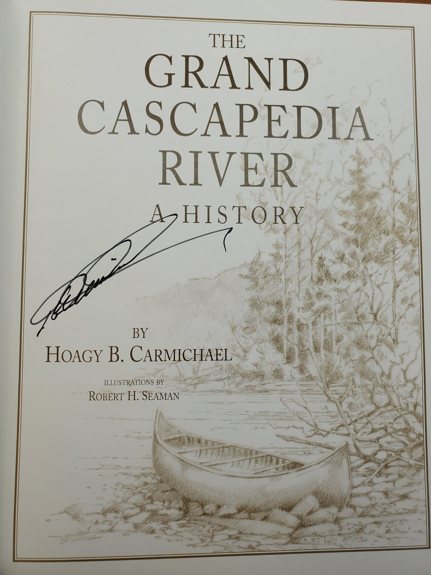 The Grand Cascapedia River: A History. Vol 1. SIGNED