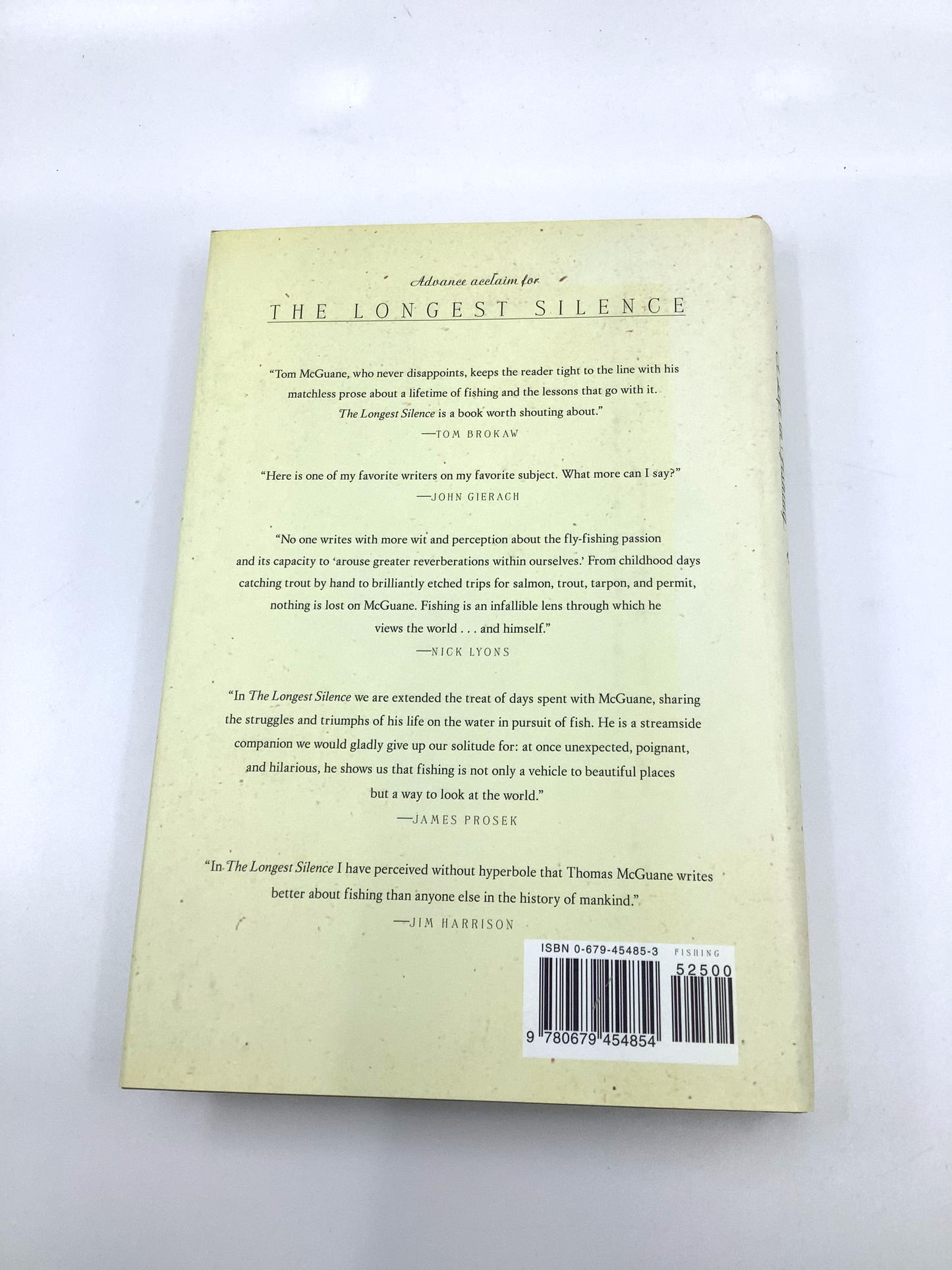 The Longest Silence - Signed by author