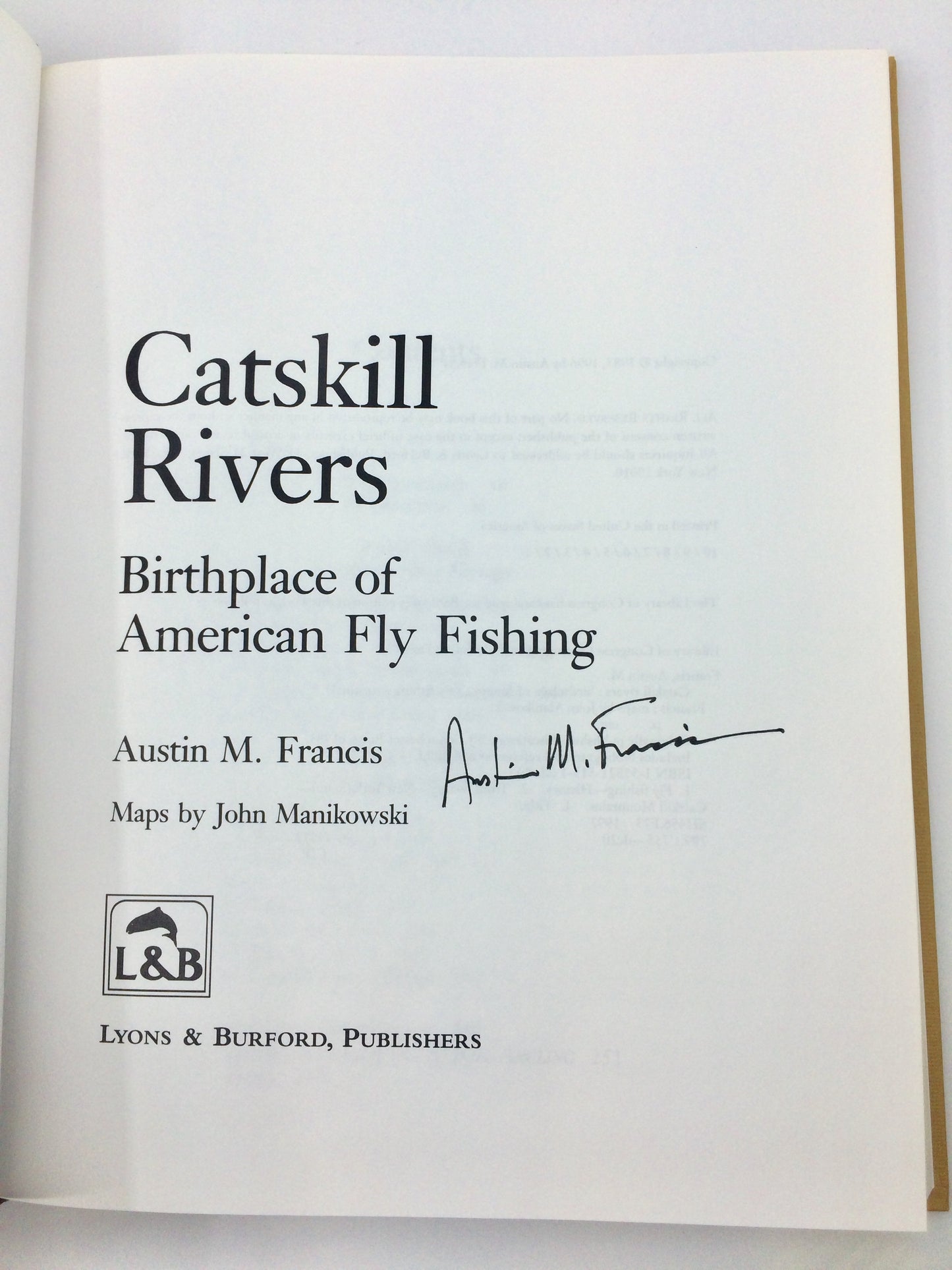 Catskill Rivers (SIGNED)