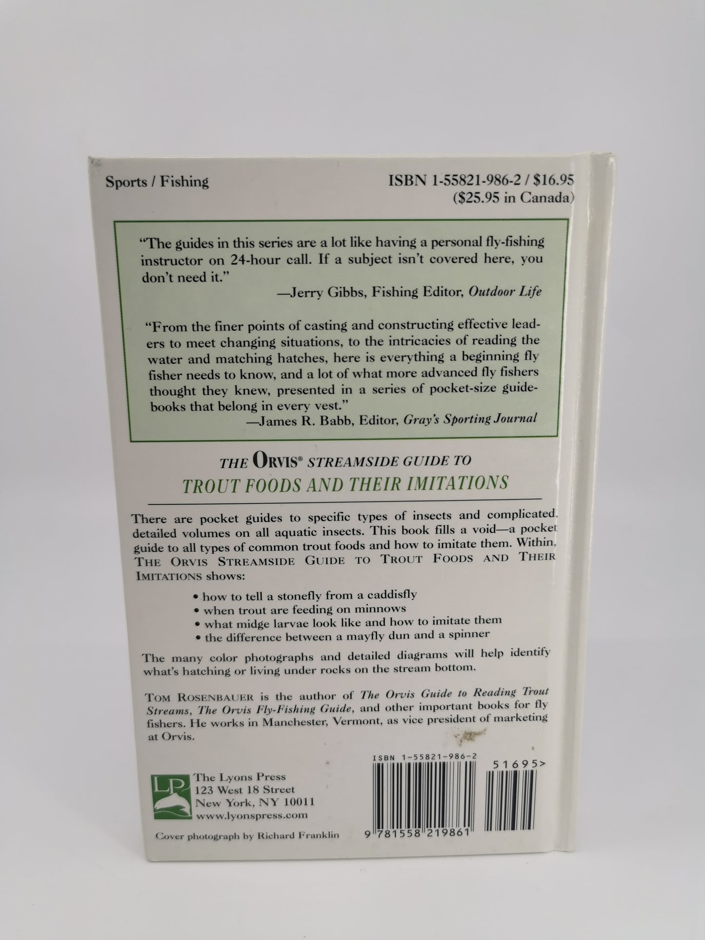 The Orvis Streamside Guide to Trout Foods and Their Imitations