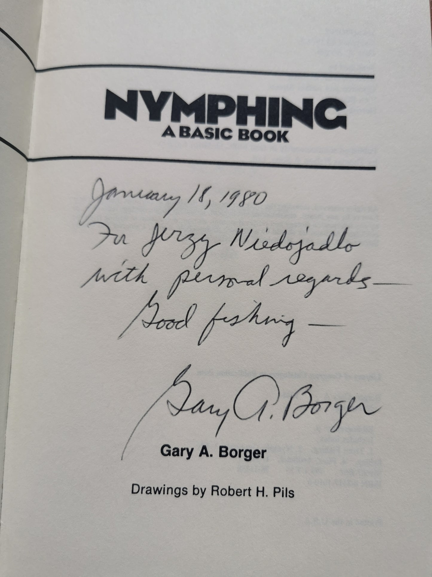 Nymphing: A Basic Book - Signed Copy