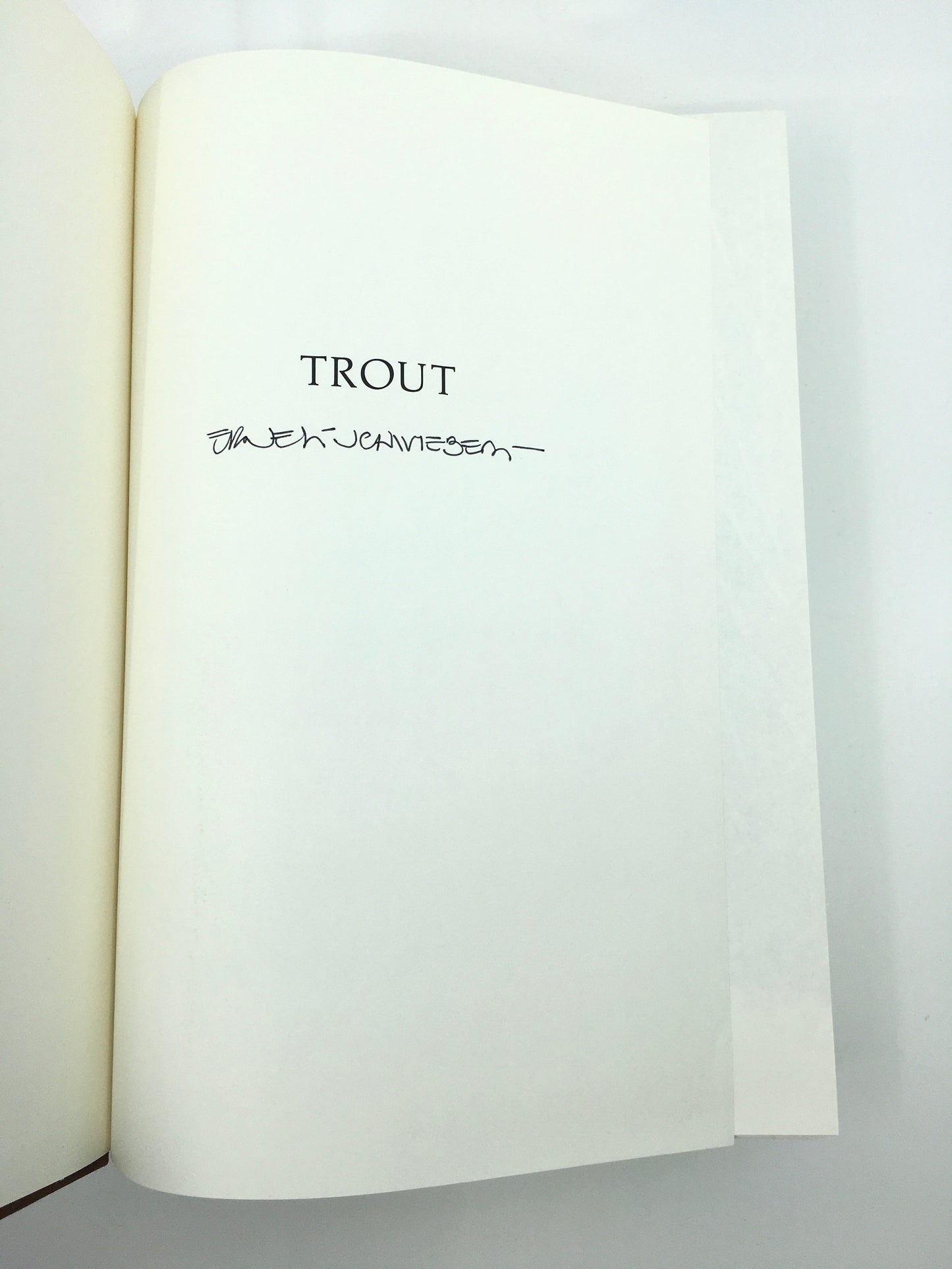 Trout - signed box set