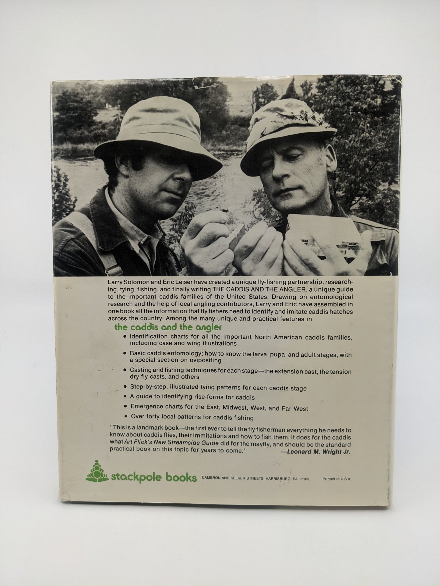 The Caddis and The Angler - Signed by Author