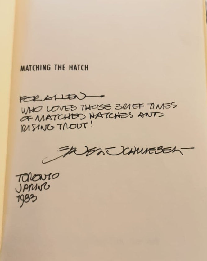 Matching the Hatch - Signed By Author