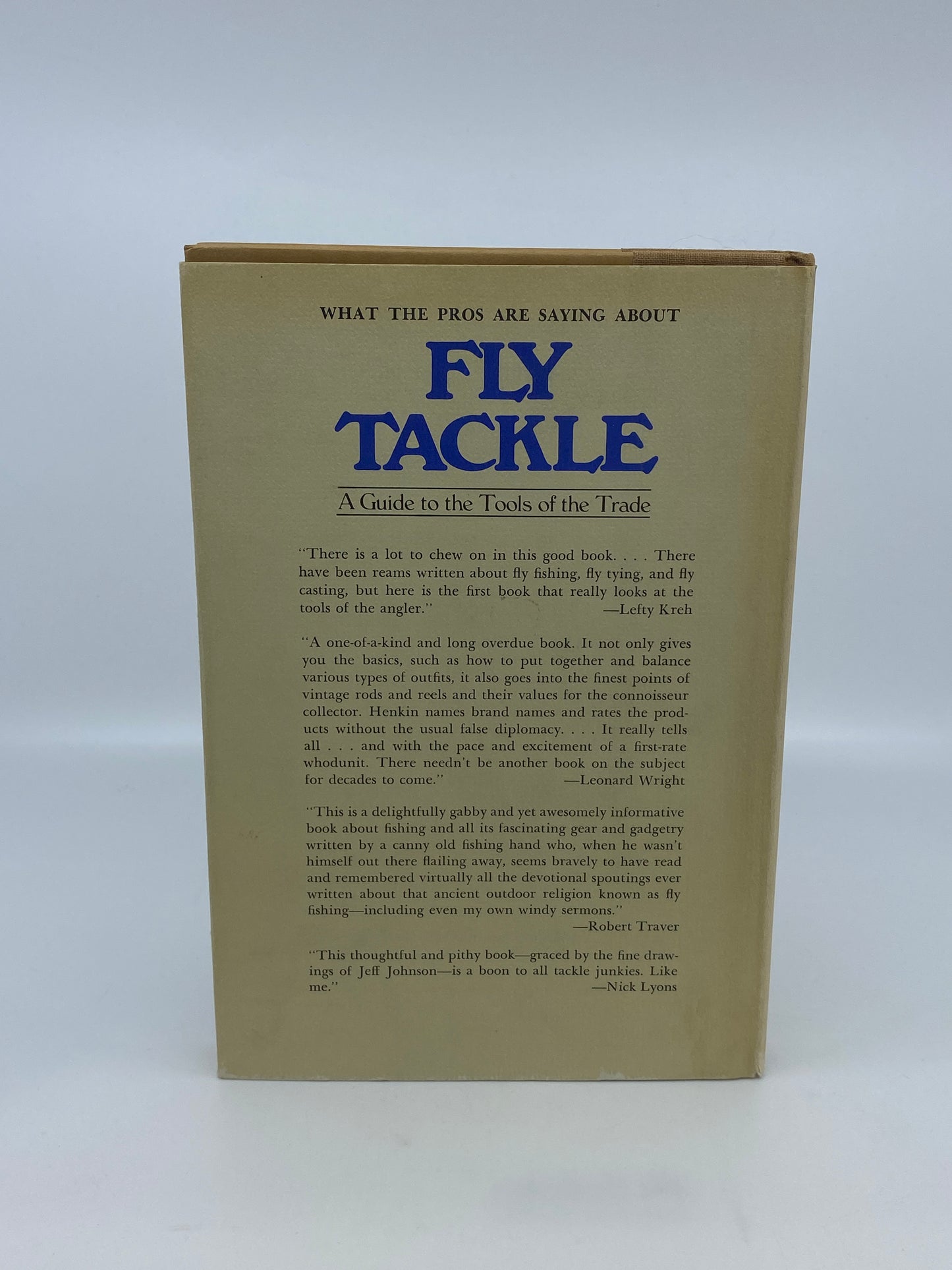 Fly Tackle: A Guide to the Tools of the Trade