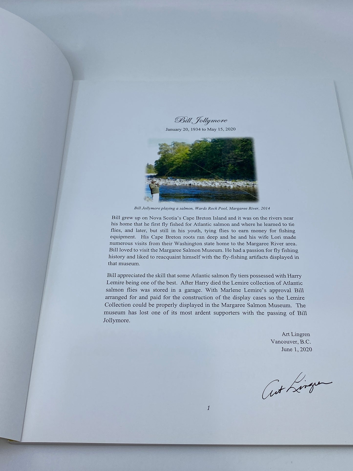 Harry Lemire—Master Fly Tier & IN-Hand Classic Atlantic Salmon Fly Tier