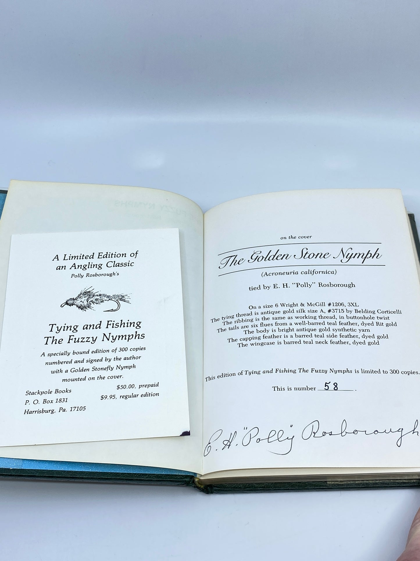 Tying and Fishing the Fuzzy Nymphs - Signed
