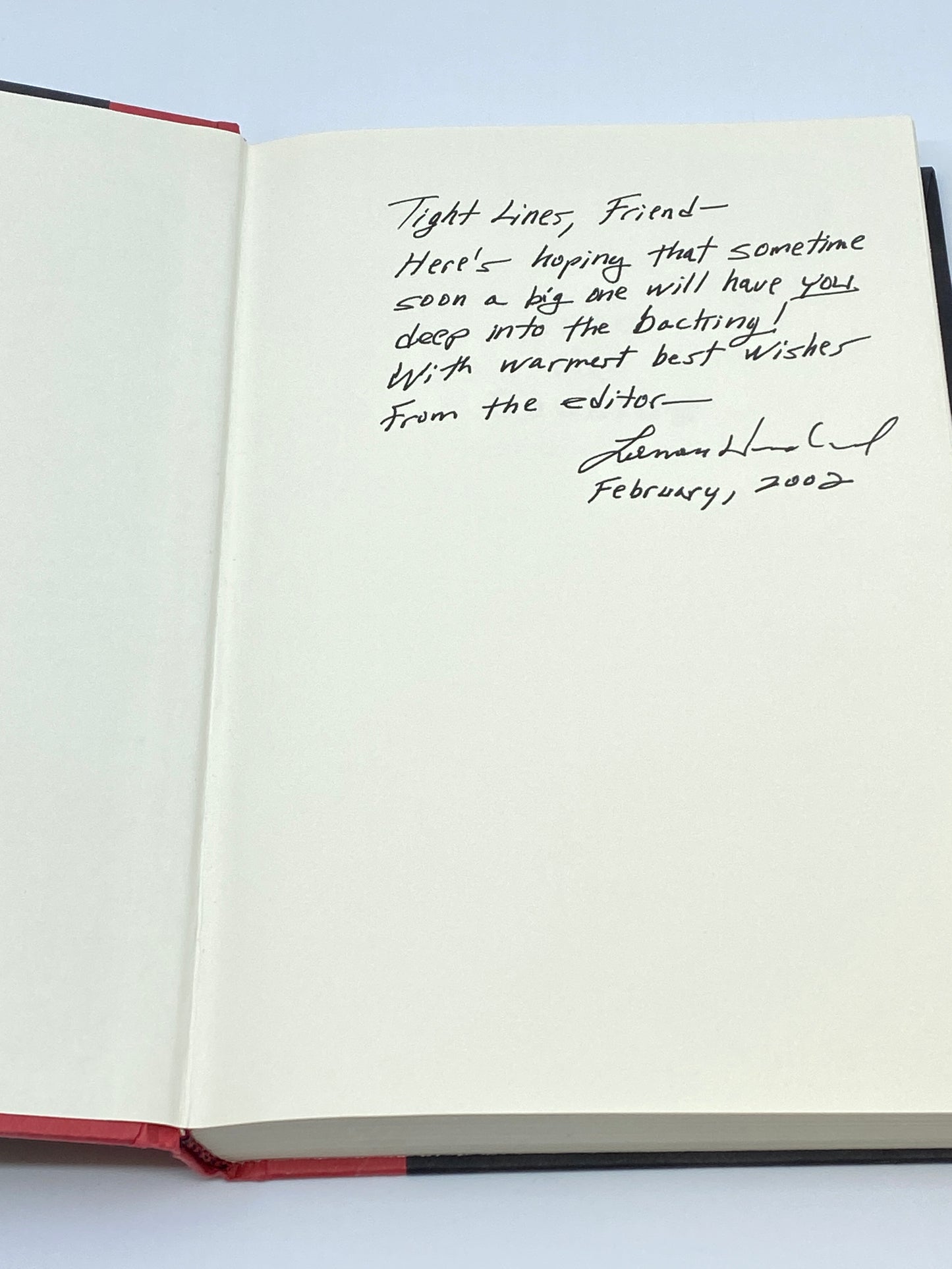 Into the Backing - Signed