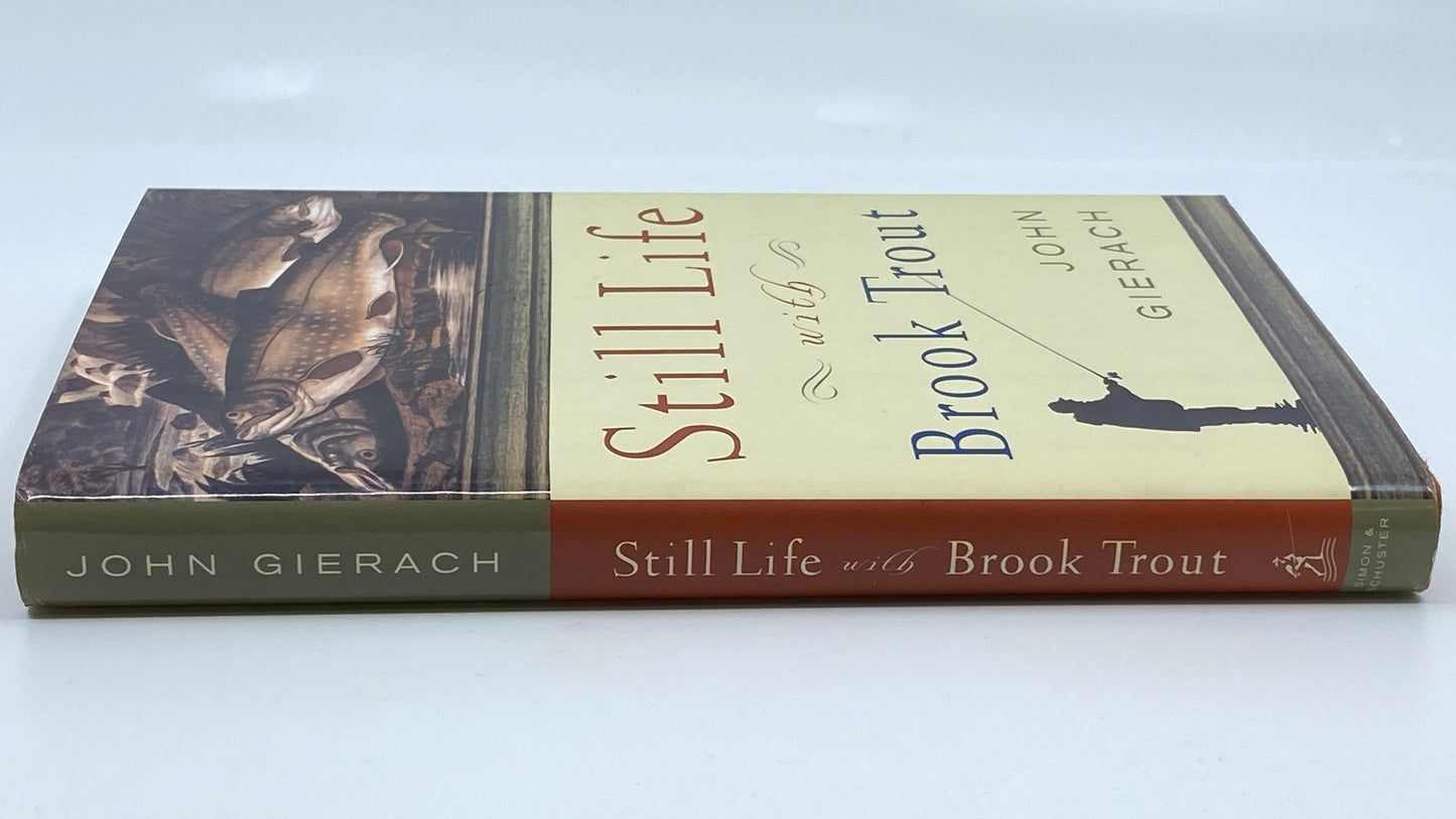 Still Life with Brook Trout - Signed