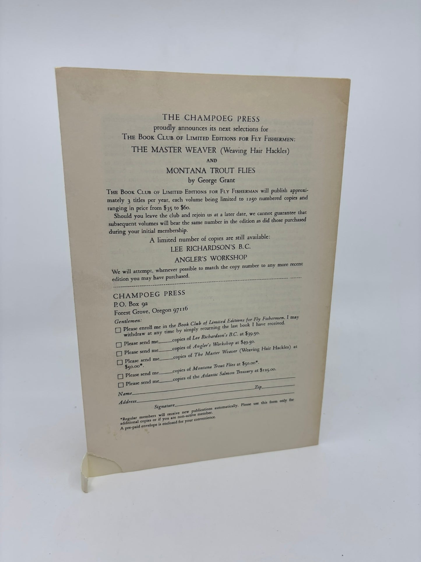 The Discriminating Fly Fishermen