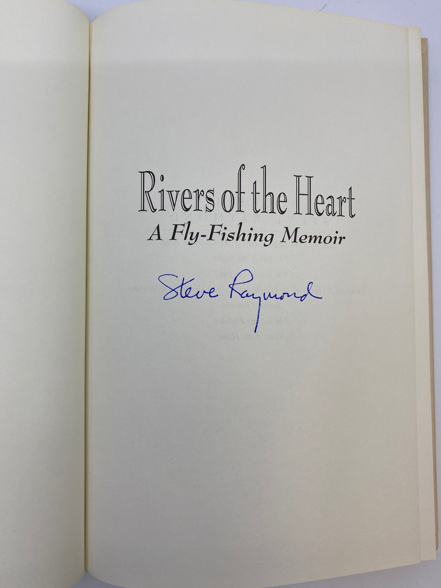Rivers of the Heart - Signed