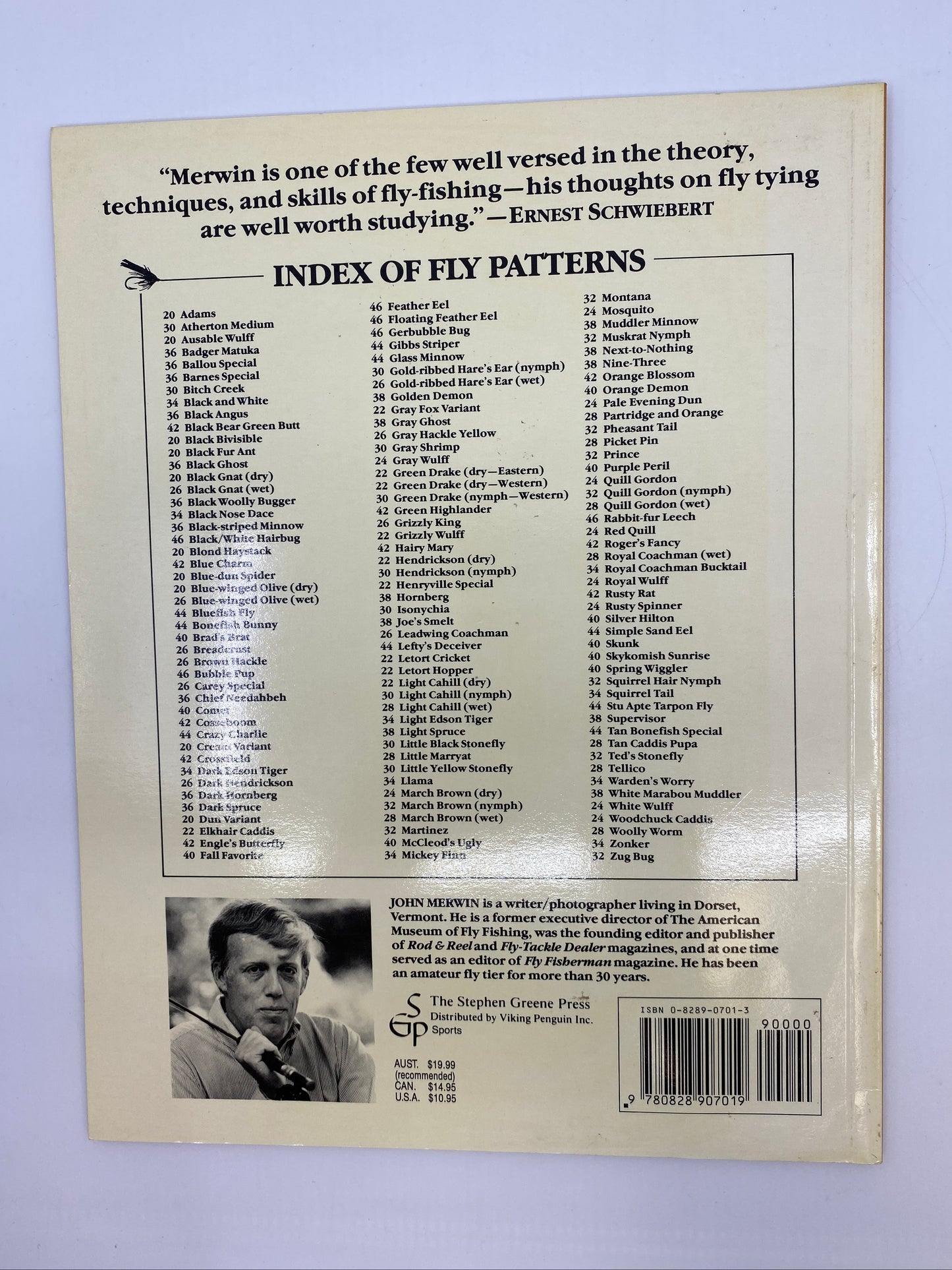 John Merwin's Fly-Tying Guide
