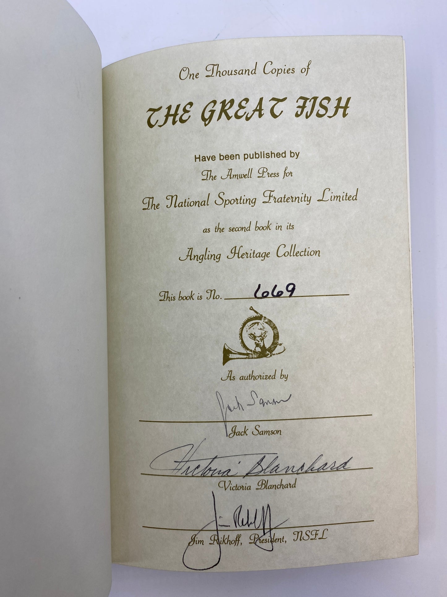 The Great Fish (Signed Limited Edition)