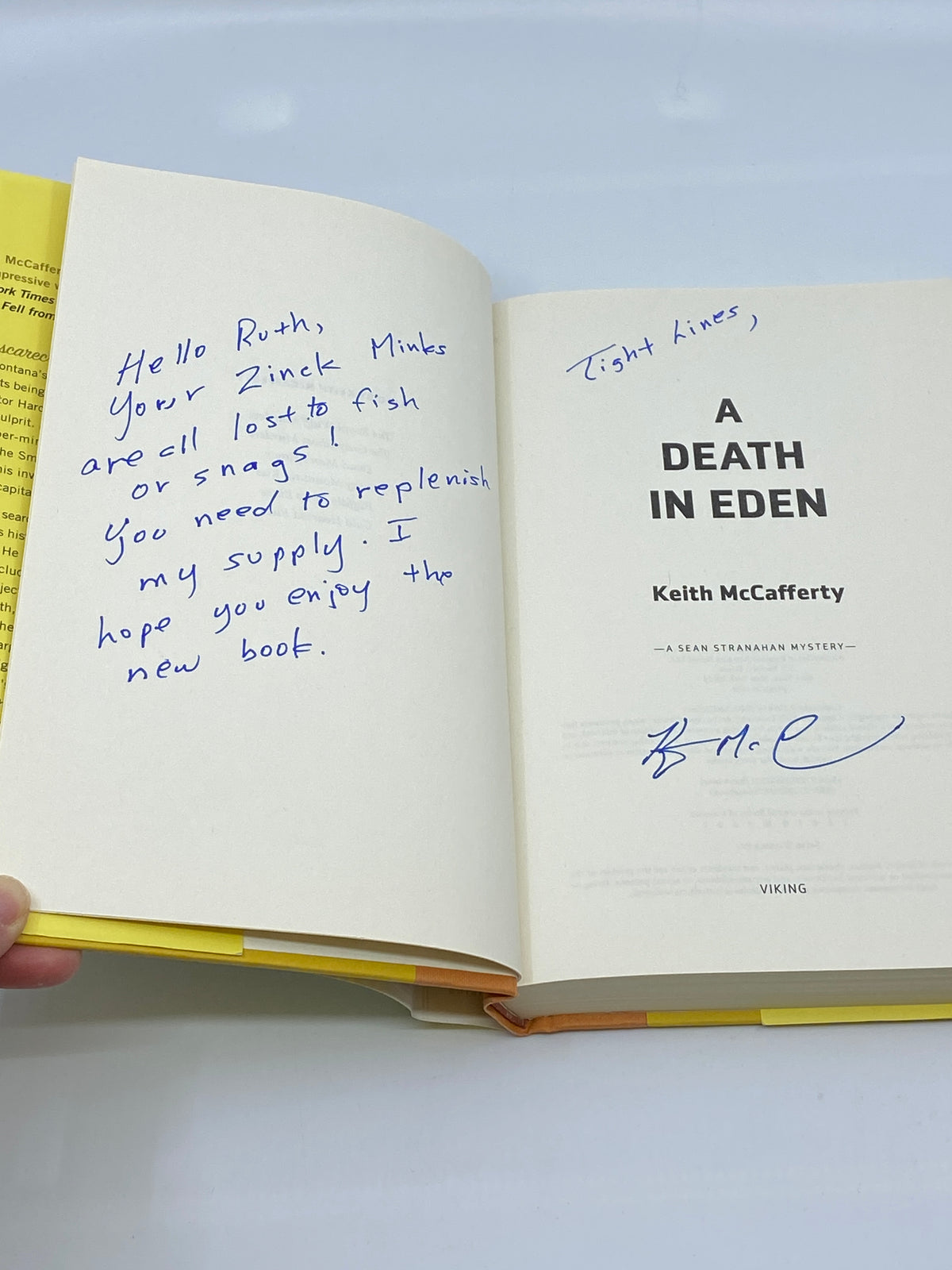 A Death in Eden - SIGNED