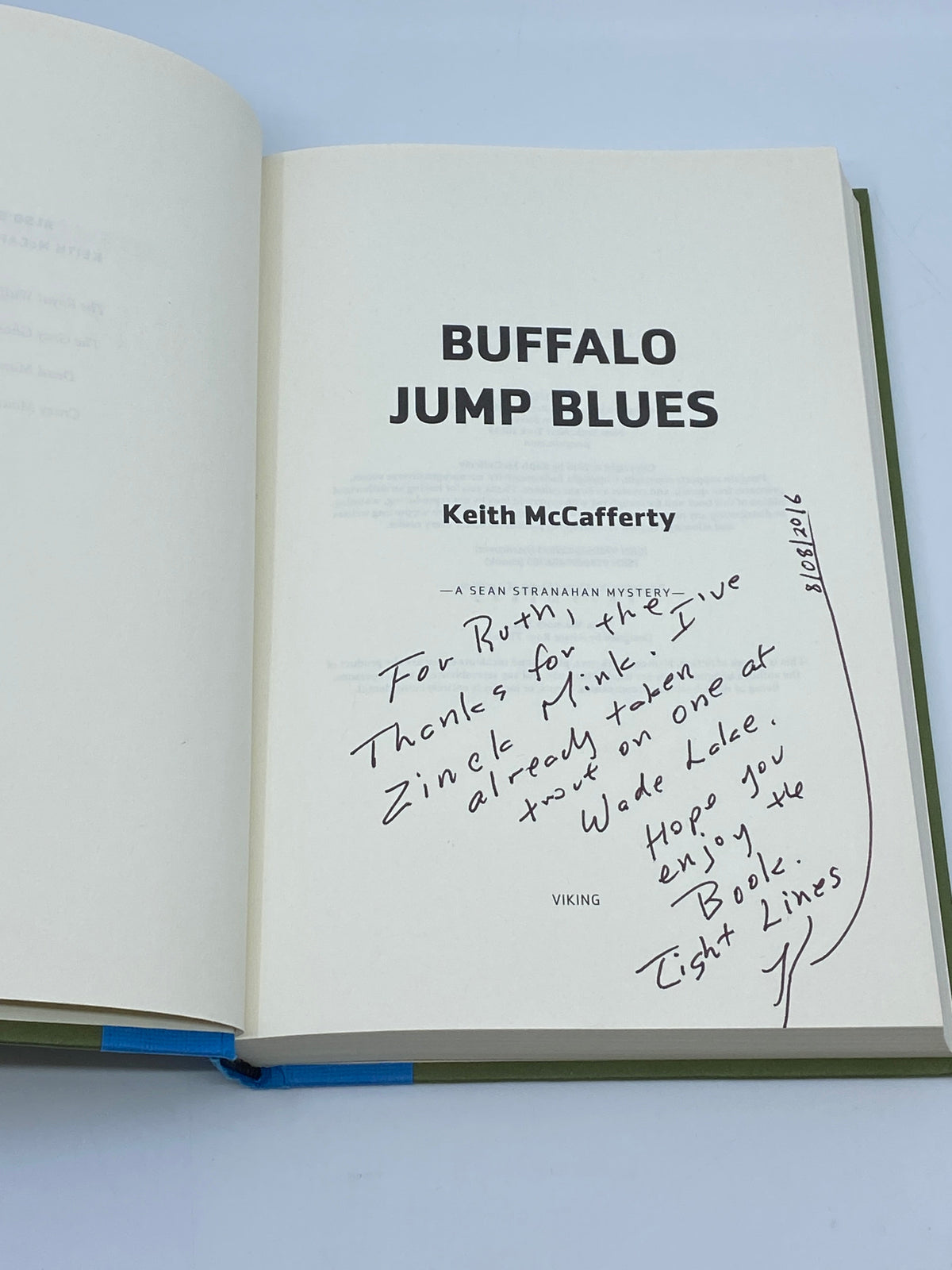 Buffalo Jump Blues - SIGNED