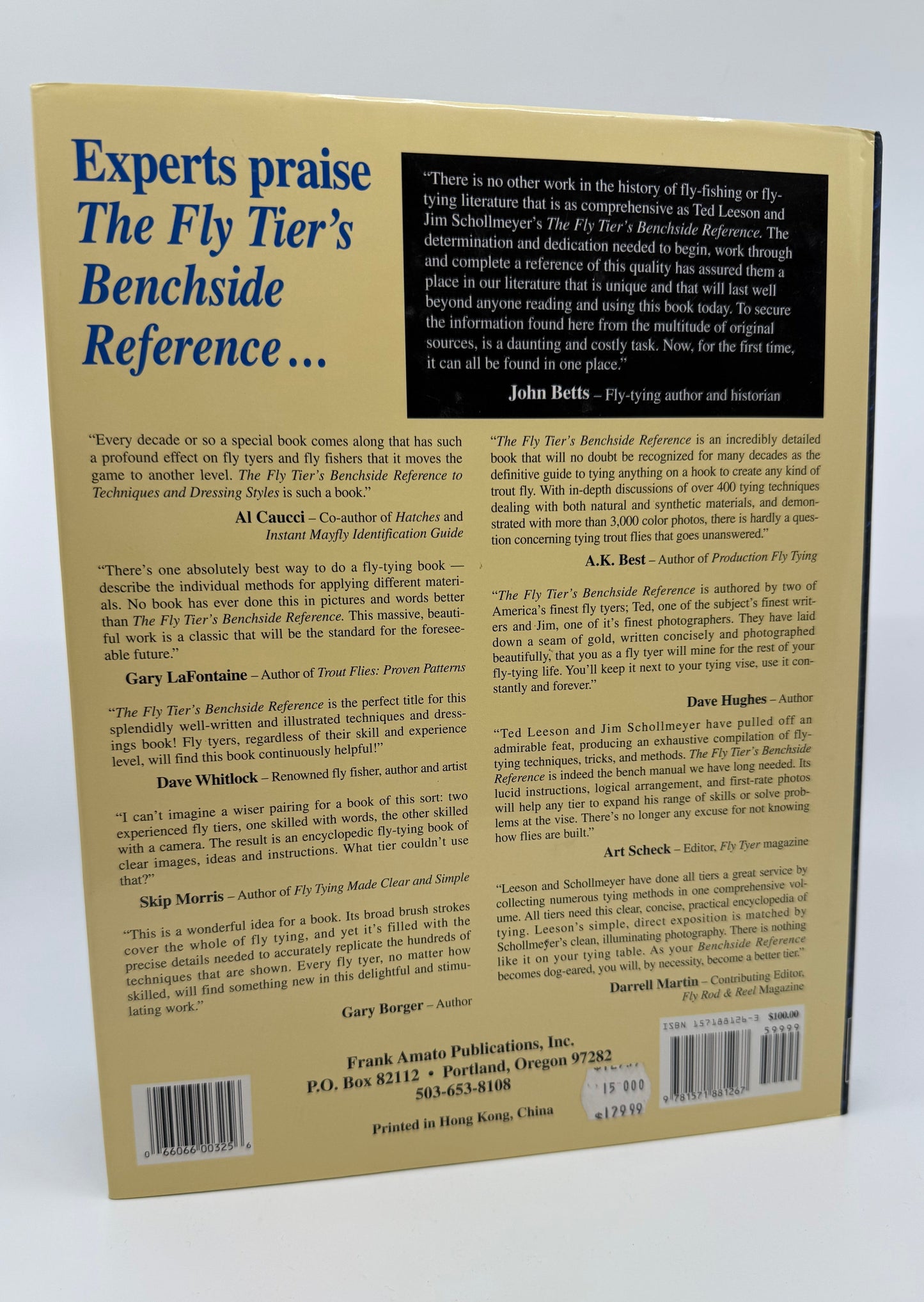 The Fly Tier's Benchside Reference