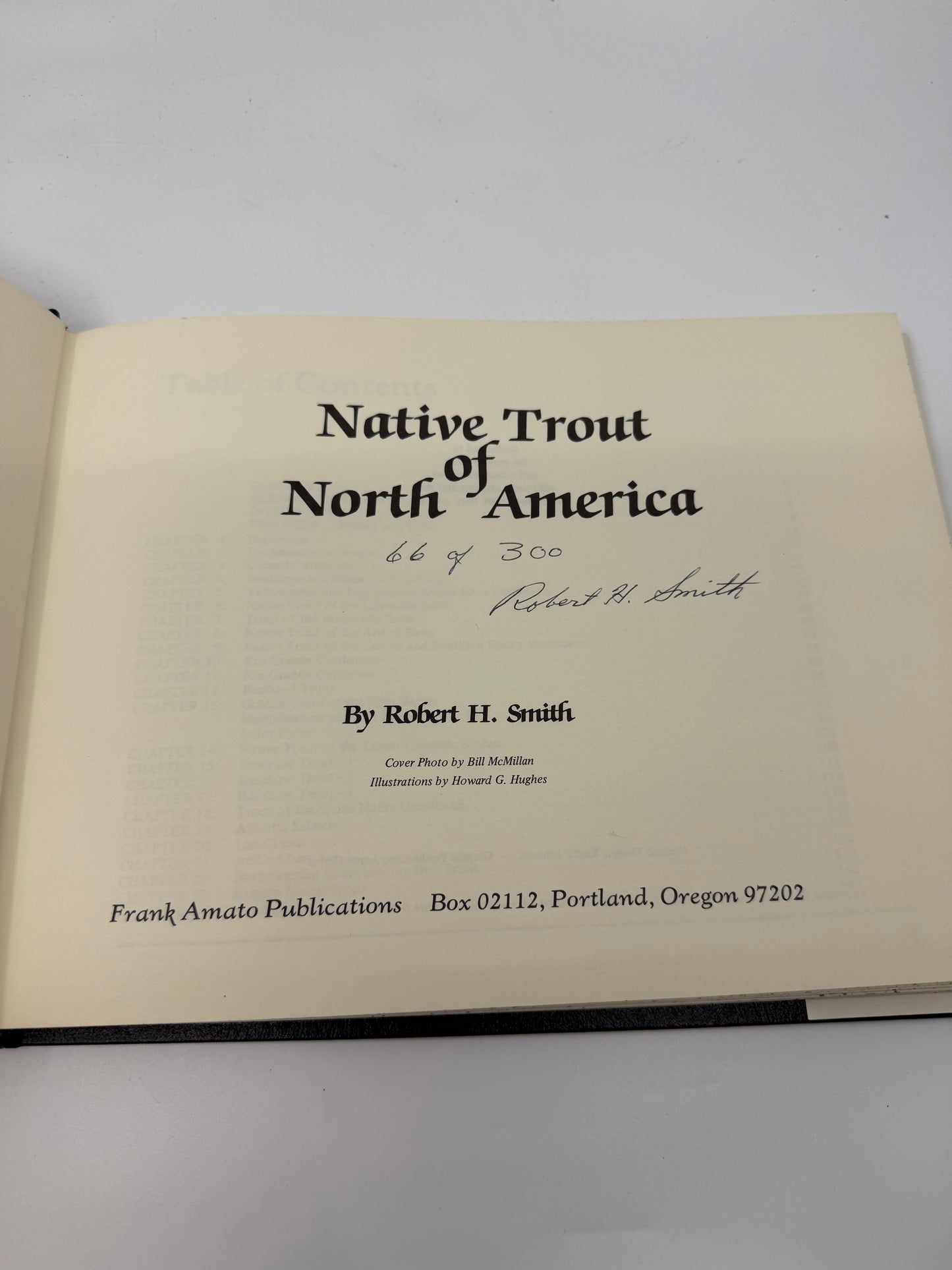 Native Trout of North America - Signed