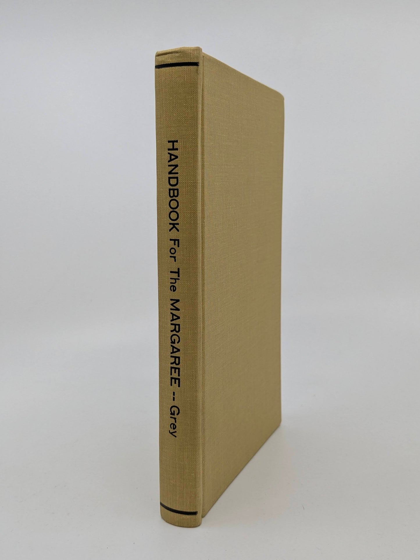 Handbook for the Margaree - Signed