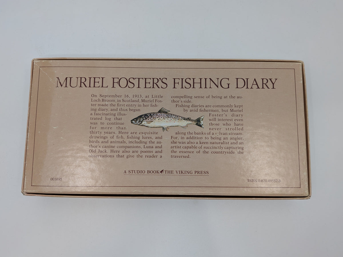 Muriel Foster’s Fishing Diary, a Studio Book