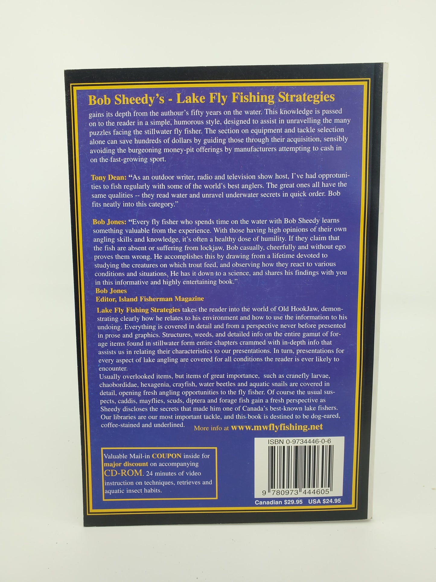 Lake Fly Fishing Strategies - SIGNED