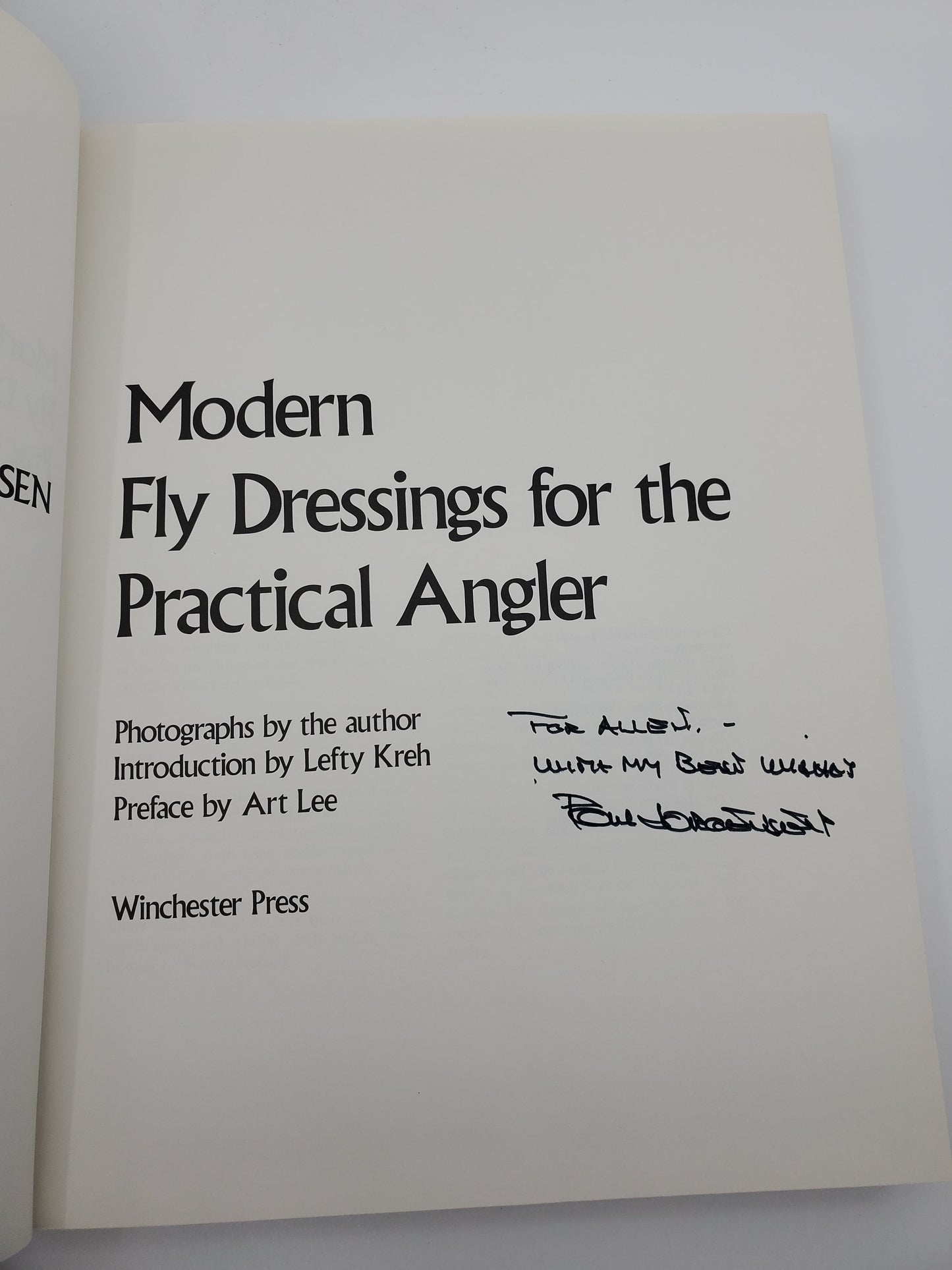 Modern Fly Dressings for the Practical Angler - Signed