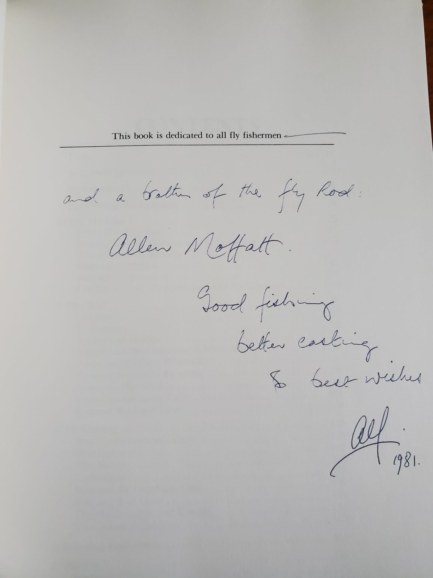 The Art and Craftsmanship of Fly Fishing - Signed