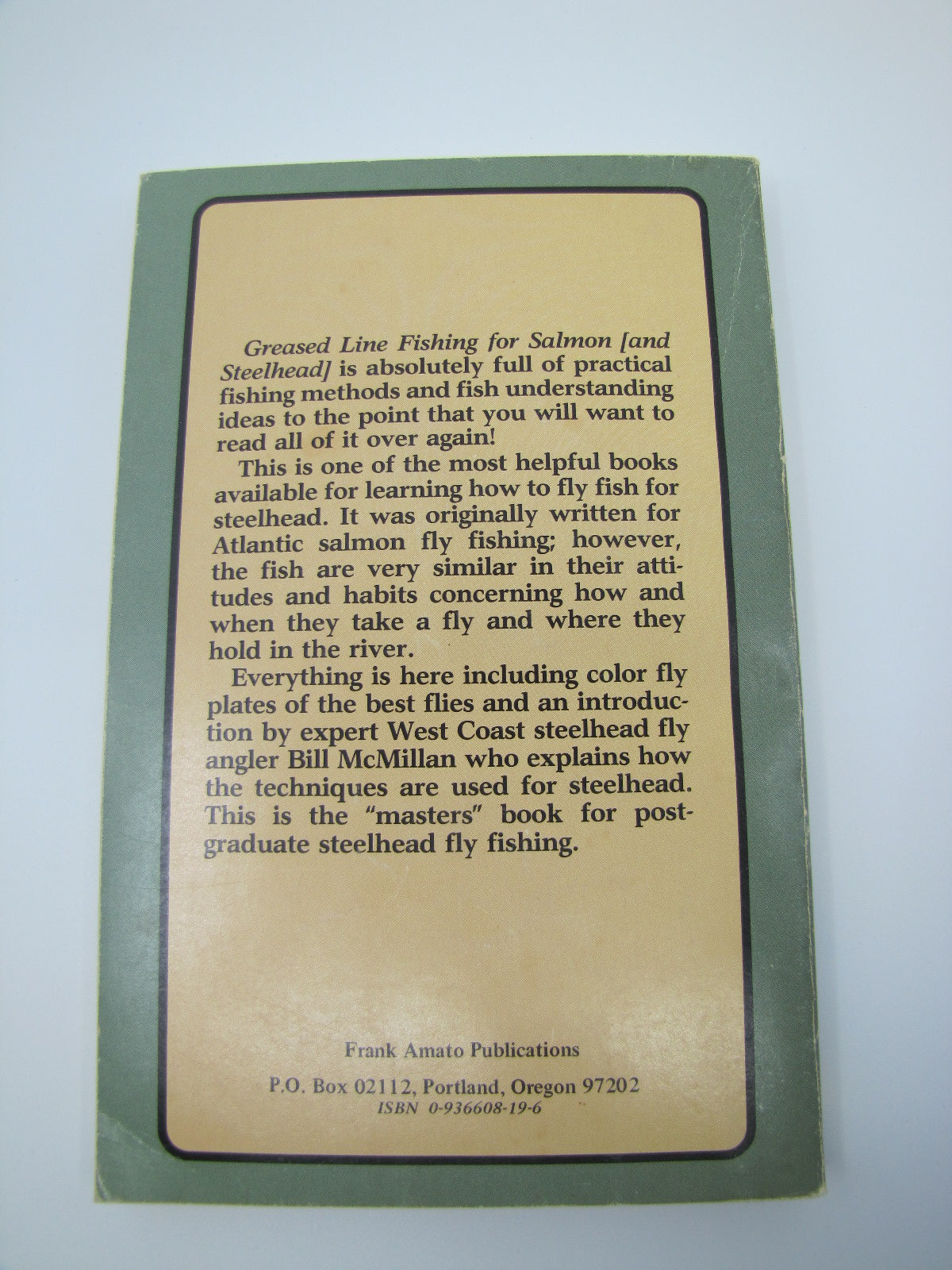 Greased Line Fishing for Salmon [and Steelhead]