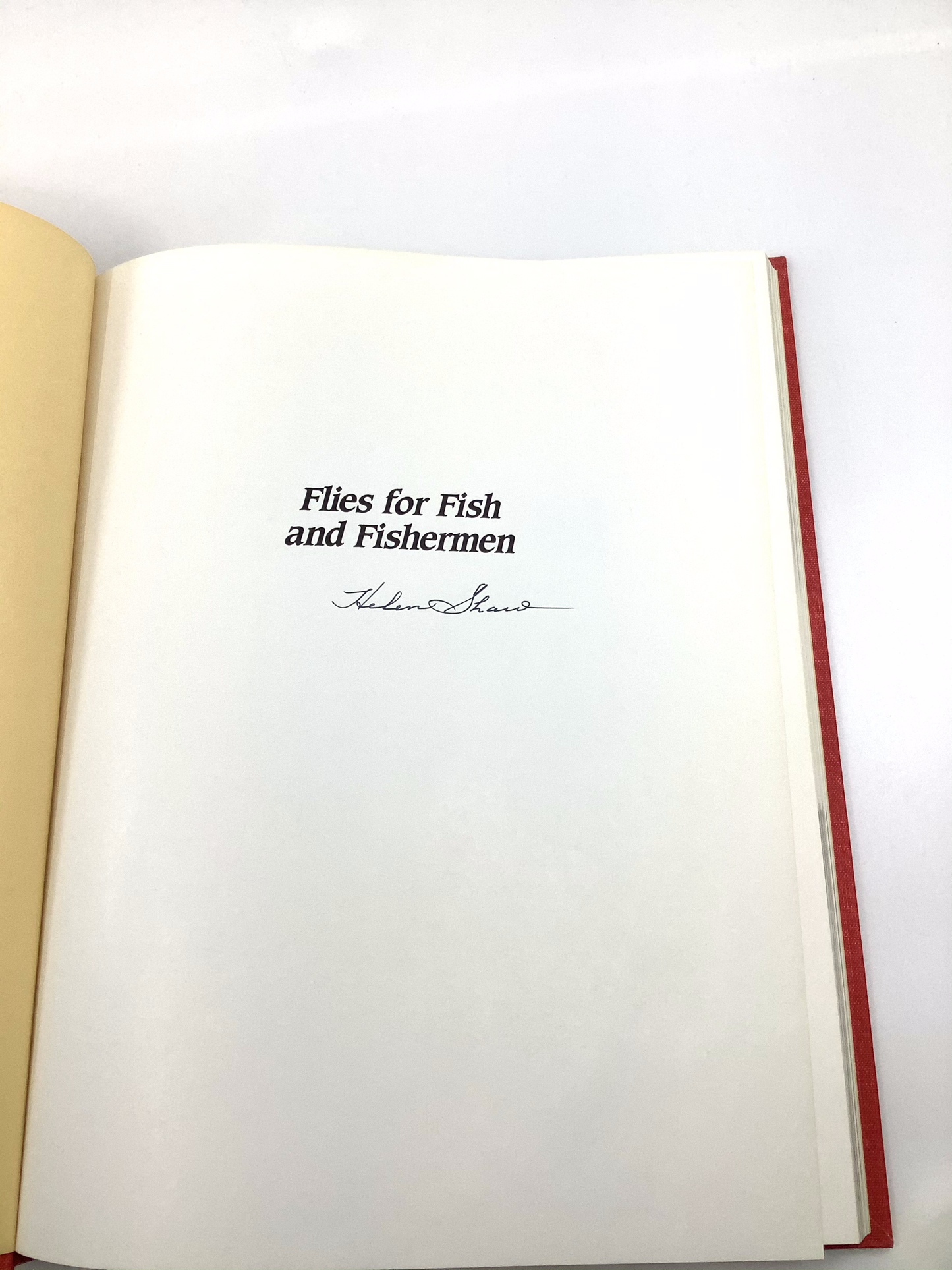 Flies for Fish & Fishermen - SIGNED