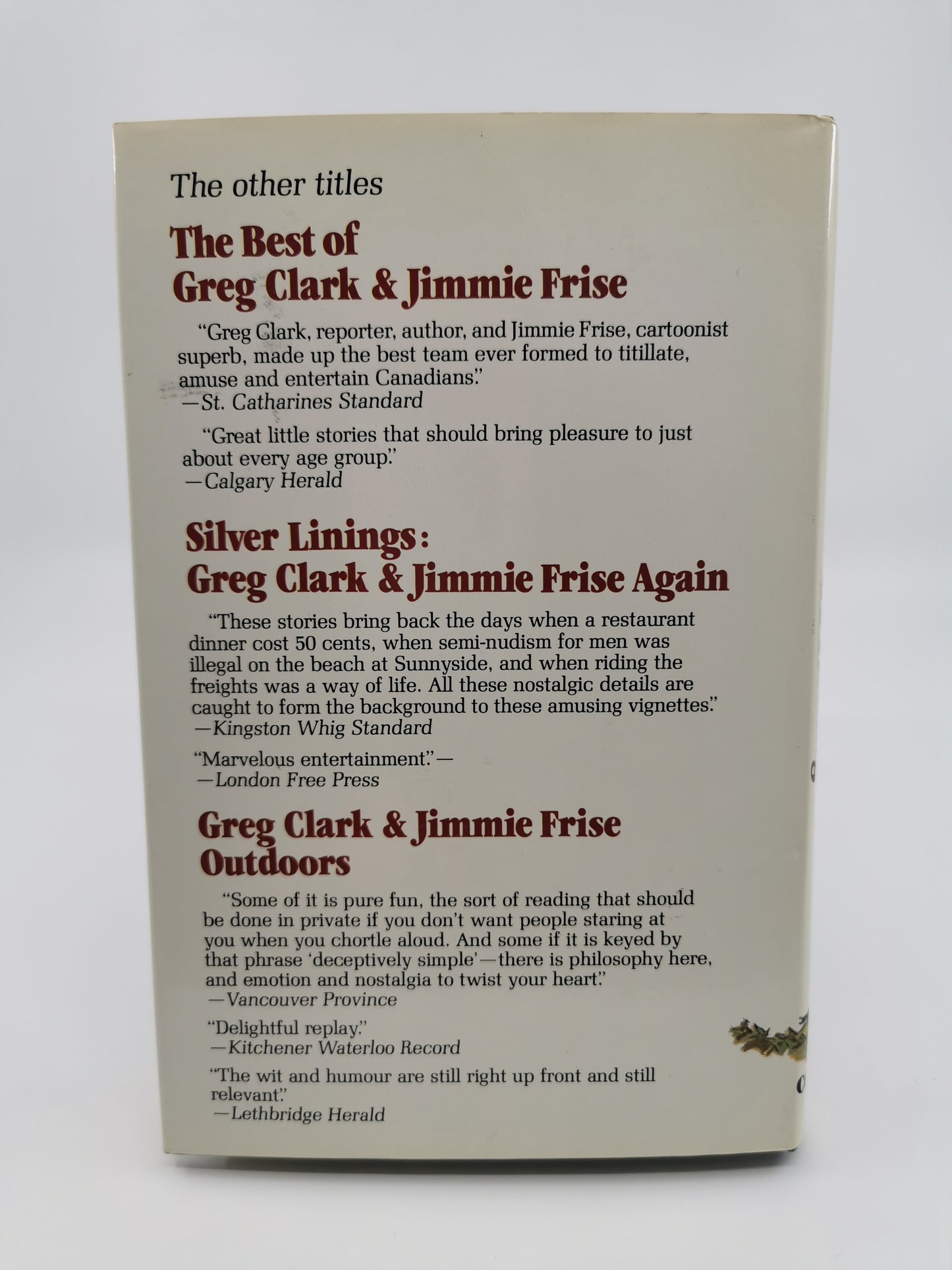 Greg Clark & Jimmie Frise Go Fishing