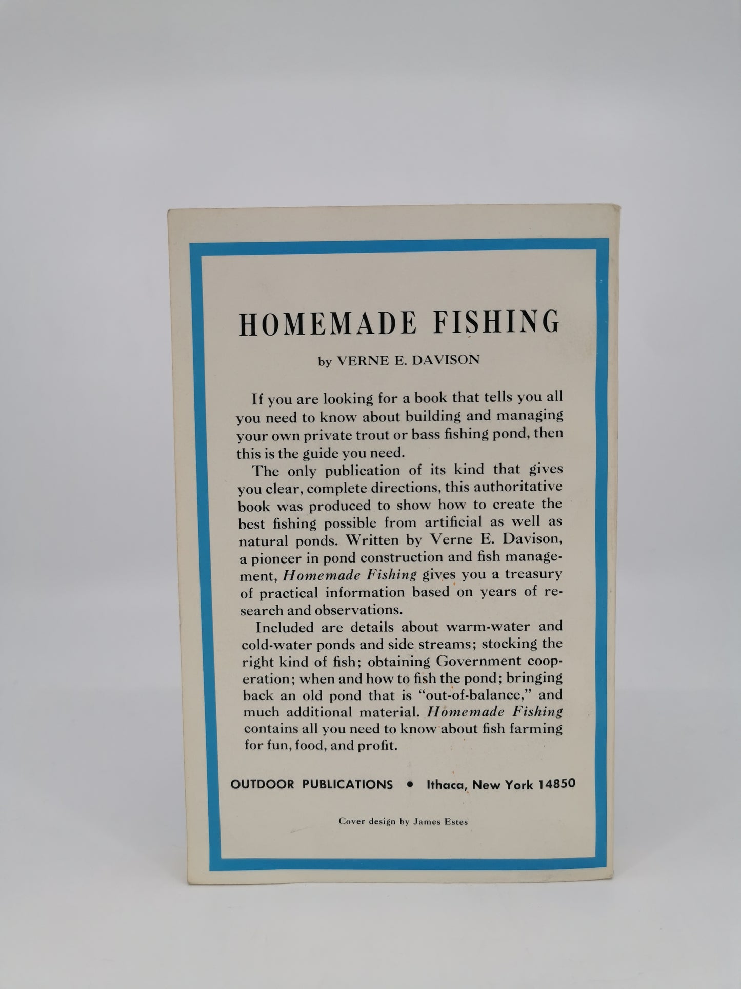 Homemade Fishing- Bass and Trout Waters You Can Build Yourself