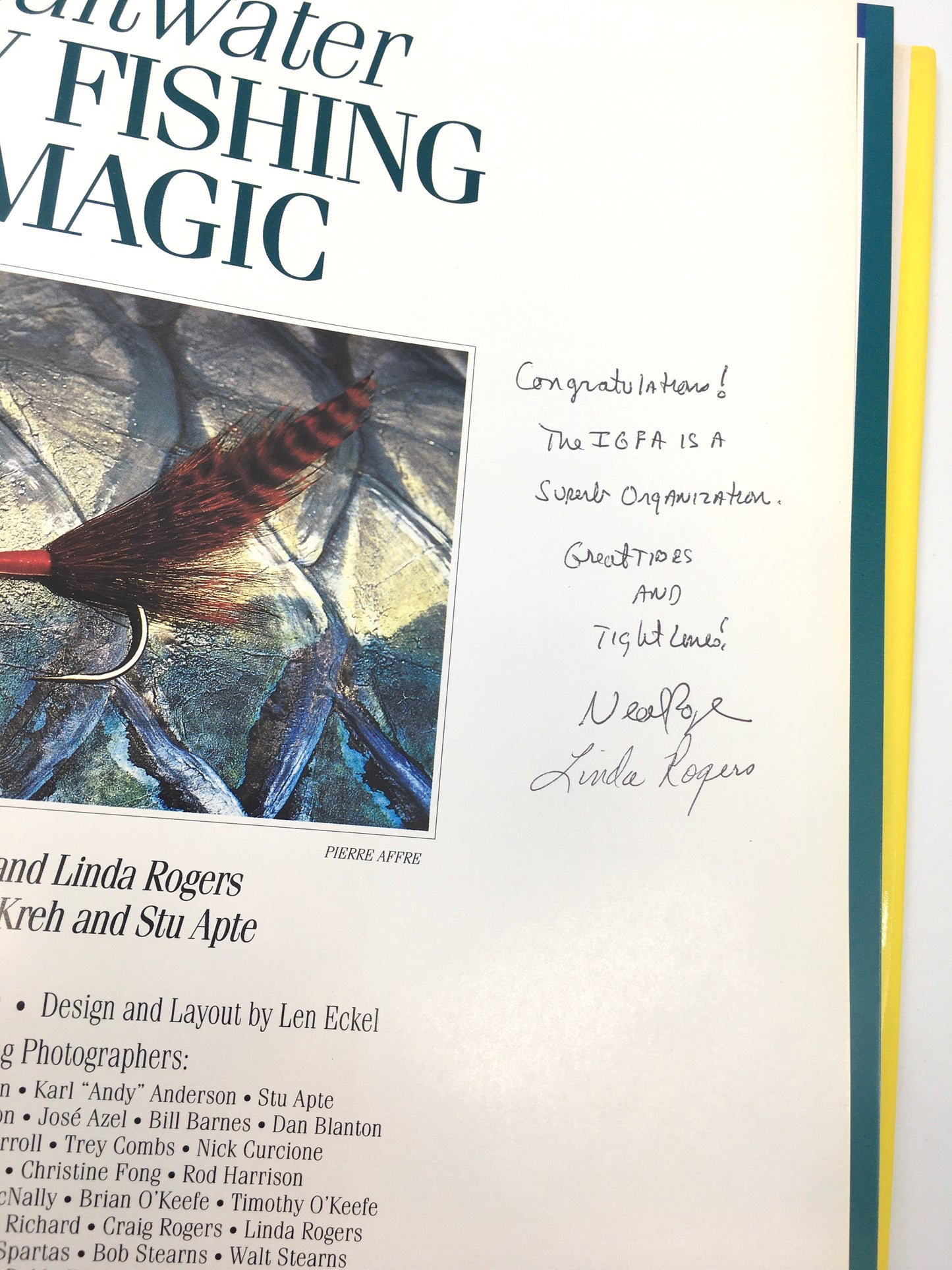 Saltwater Fly Fishing Magic (signed)