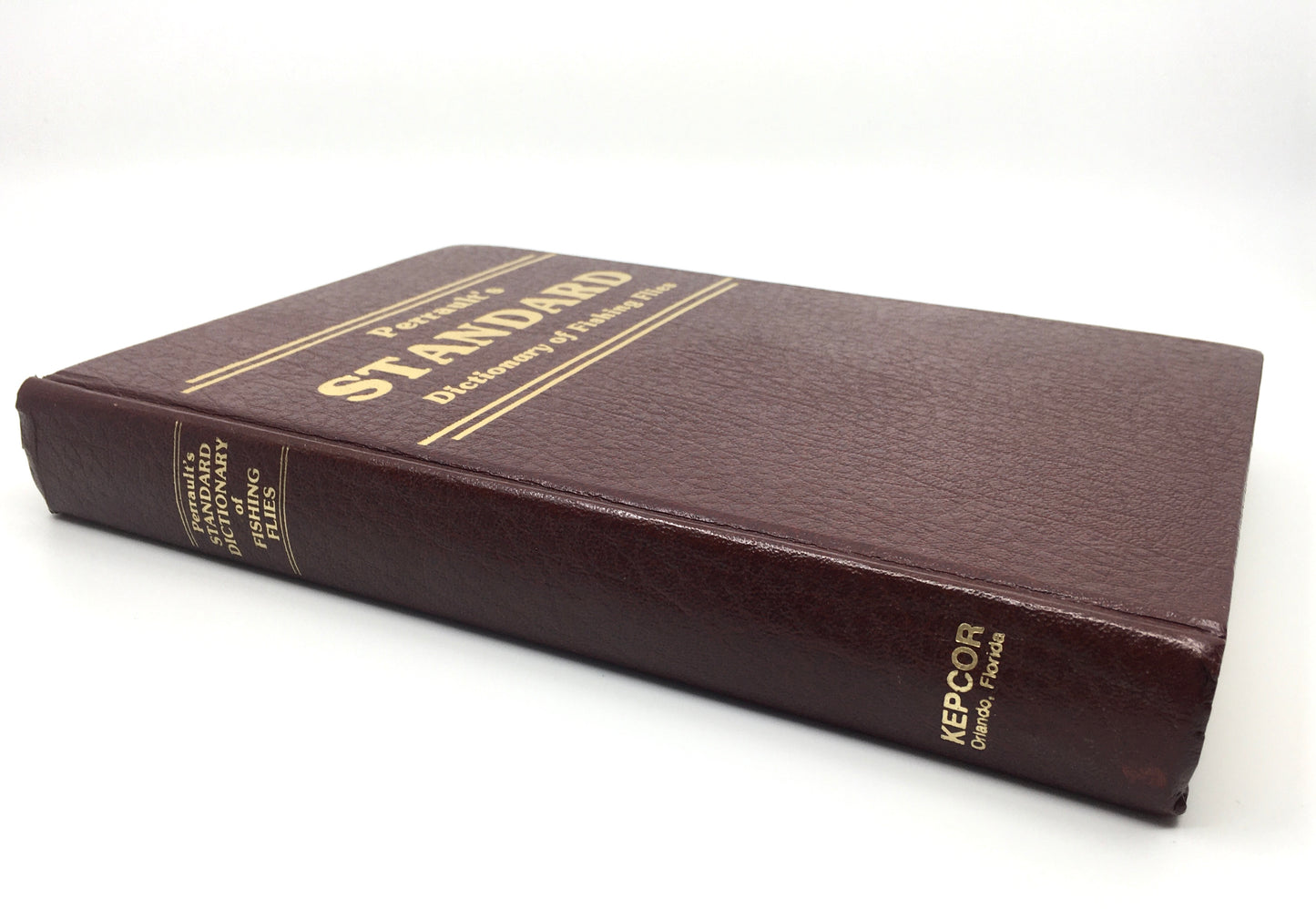 Perrault's Standard Dictionary of Fishing Flies - SIGNED