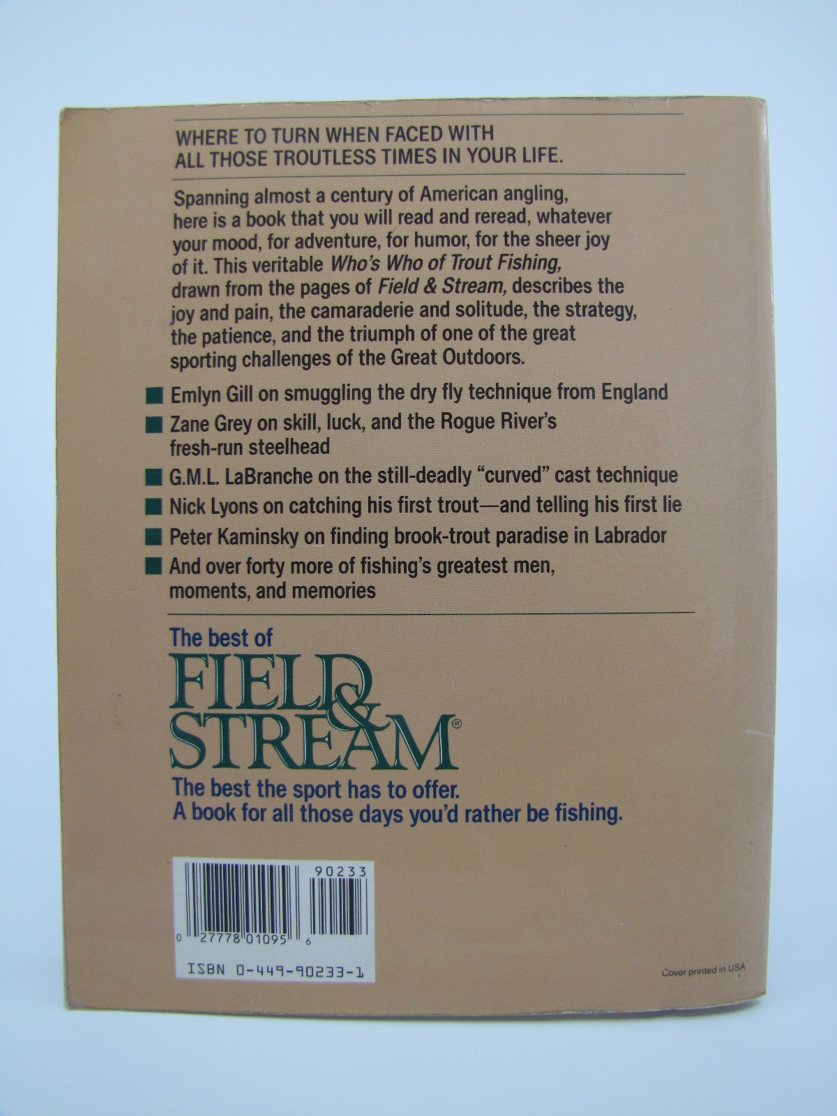 The Field & Stream Treasury of Trout Fishing