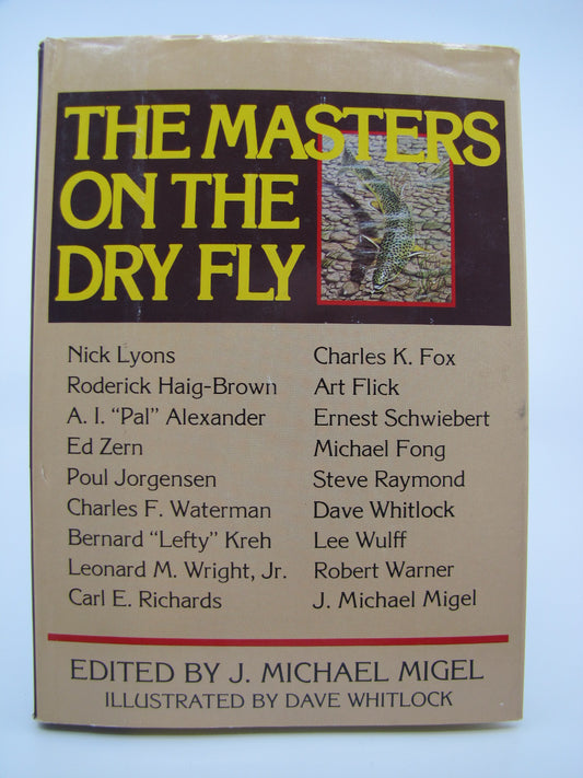 The Masters on the Dry Fly - Signed by Illustrator