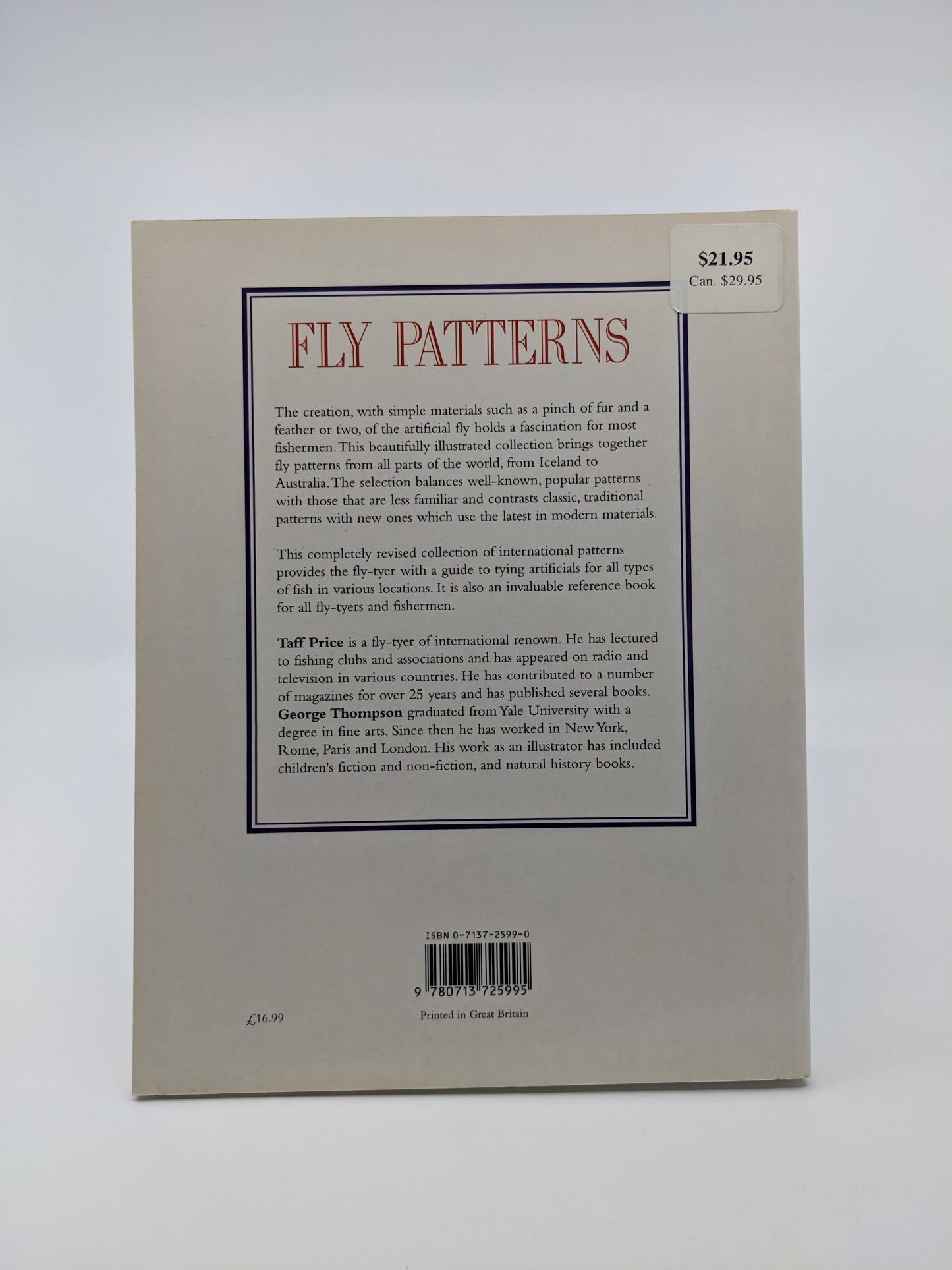 Fly Patterns An International Guide (Third Edition)